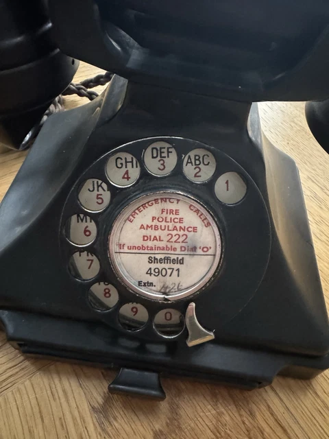 GPO 232F 'PYRAMID' Bakelite Telephone £125.50 - PicClick UK