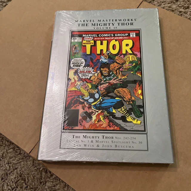 MARVEL MASTERWORKS: THE MIGHTY THOR VOL. 15 By Len Wein Buscema HC Sealed