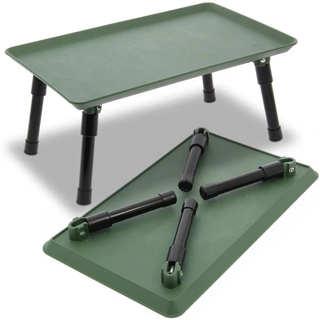 Table De Bivvy Multifonction ND V9 – Porte-gobelet, Zone Magnétique, Support Tablette/téléphone, Connecteur Pour éclairage – Pour Pêche à La Carpe
