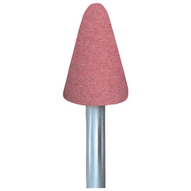 A5 Poliflex Mounted Point Rubber Bond, 120 Grit, 1/4" Shank Pferd Inc PFERD