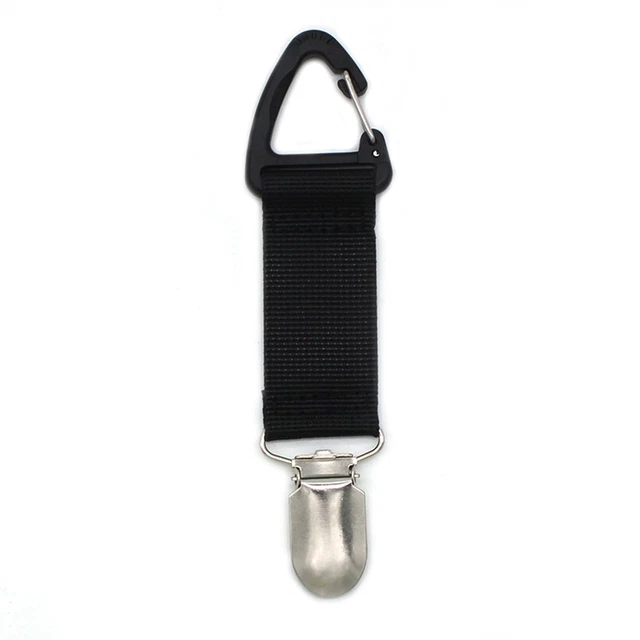 Hat Clip Webbing Decorate Travel Hat Clip Luggage Hat Clip Anti-lost