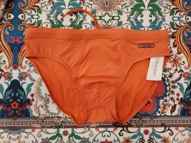 Calvin Klein Costume da Bagno Uomo Slip mare piscina