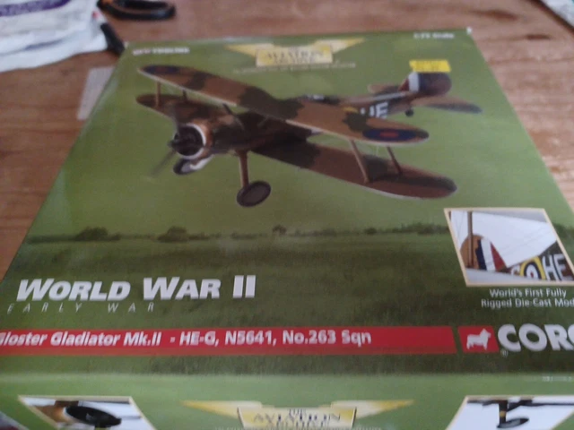AIRFIX A01002 1:72 Scale Gloster Gladiator MkI Model Aircraft Kit EUR 4,92 - FR