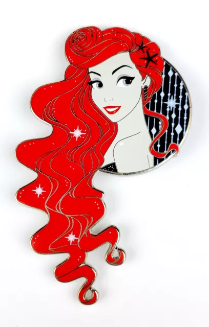Disney Ariel Noir Fantasy Pin Design By Genn DBG LE 50 Grail JUMBO 4 inch Pin