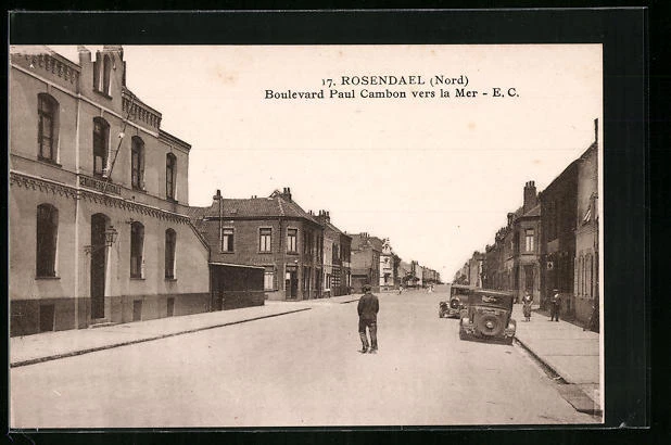 CPA Rosendael, Boulevard Paul Cambon towards the Sea
