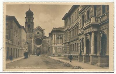 ^ Cartolina Trento Via Alessandro Vittoria p192 