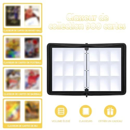 Pokemon Card Binder_3 - 900 pochettes pour cartes à collectionner