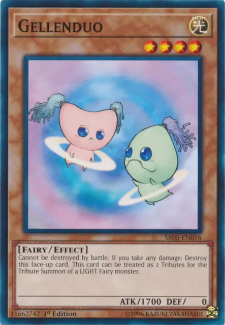 Yugioh! Gellenduo - SR05-EN016 - Common - 1st Edition Near Mint, English