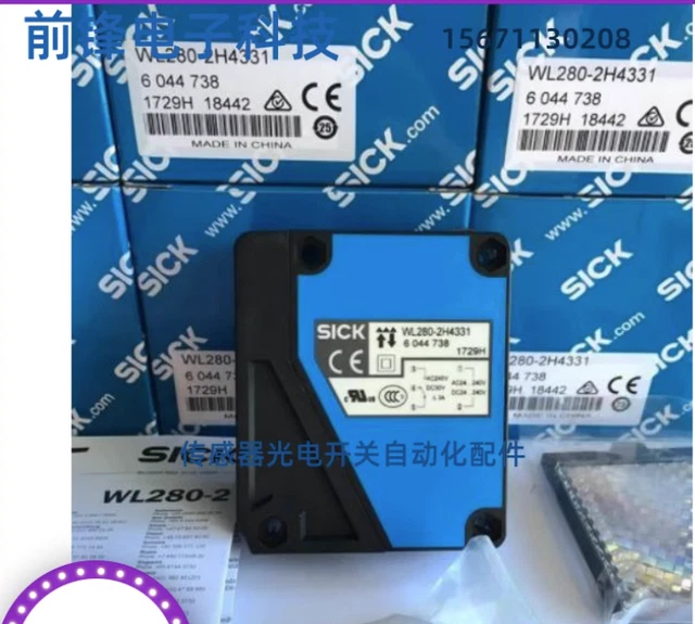 1  PC  NEW   WL280-2H4331   Photoelectric    Sensor#B4745 CL