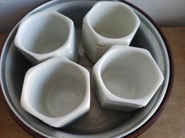 Ancienne Yaourtière Yalacta 4 Pots – Bakélite Beige Et Alu – Rétro