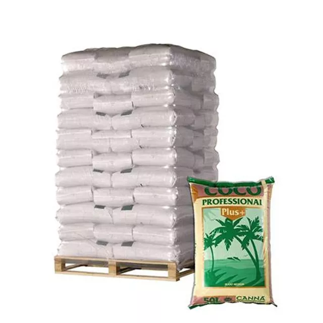 Canna Coco Pro + (20 Bags) Canna Coco Professional + 50L Discreet Pallet 24Hr