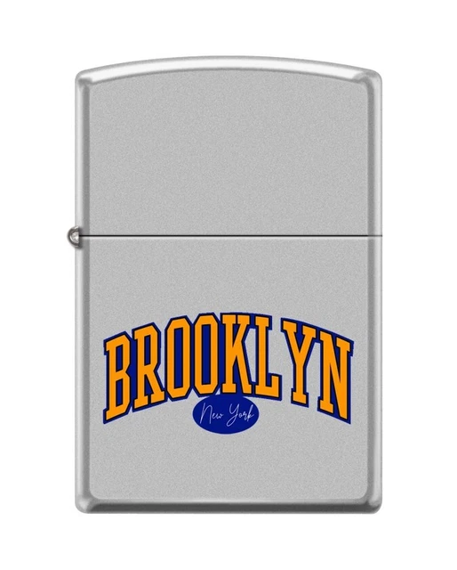 Zippo 9004, New York-Brooklyn Design, Street Chrome Finish Lighter