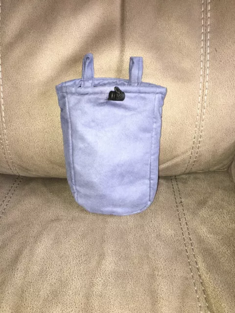 Rock Climbing  Chalk Bag Thick Blue Bag