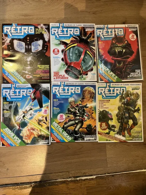 RETRO MICRO GAMES ACTION Bookazines Bände 1,3,4,5,6,7 GAMEStm) Sehr guter Zustand Oliver Frey