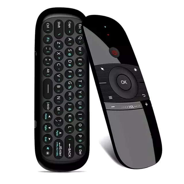 W1 2.4G Wireless Keyboard Air Mouse IR Remote TV PC C5R9 **Quick Dispatch**