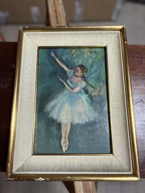 Stupenda Riproduzione Della Ballerina Di Degas, In Ottimo Stato!