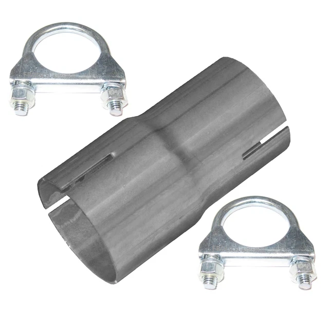 tube 45mm à 50mm Réducteur de gaz d'échappement en acier Connecteur Tuyau p*