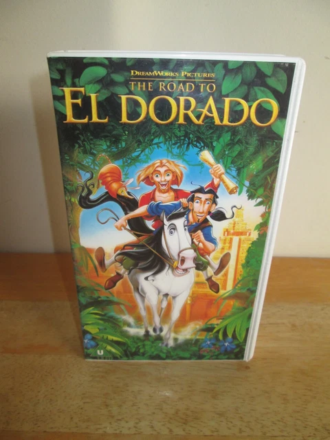 THE ROAD TO El Dorado Dreamworks Animated VHS Video £4.99 - PicClick UK