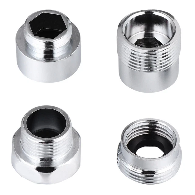 4pcs Garden Hose Adapter, Copper Water Pipe Joints Water Pipe Joint Fittings