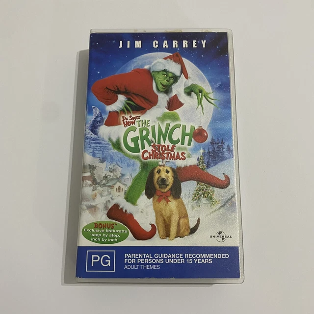 HOW THE GRINCH Stole Christmas (VHS, 2000) Dr. Seuss’ Christmas Movie