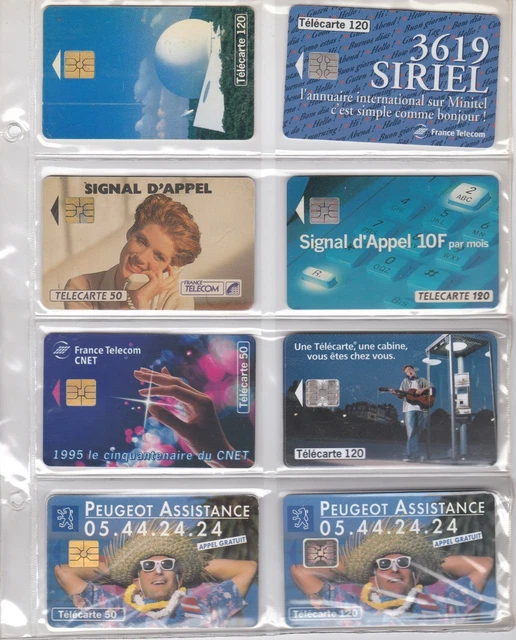 JOLI LOT DE 12 TELECARTES FRANCE TELECOM EUR 6,00 - FR