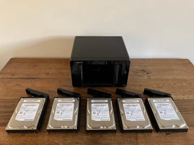 Synology DiskStation DS1511+ 5-bay Network Attached Storage with Hard Drives