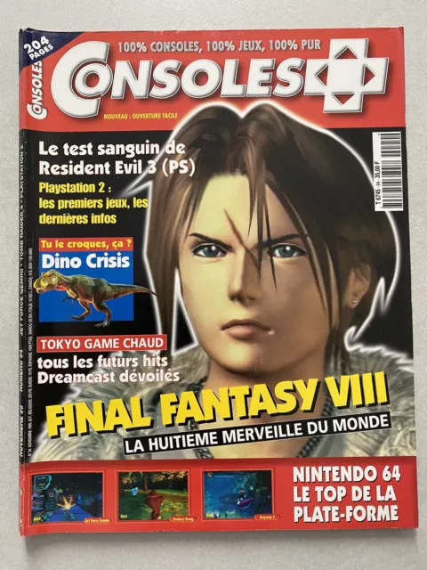 Magazine Consoles + Plus Numéro 94 - Novembre 1999 - Jeux videos retro