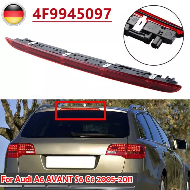 Zusatz Bremsleuchte 4F9945097 MITTE LED für Audi A6 Avant C6 2005-2011 DE