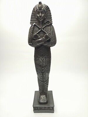 PHARAOH EGYPTIAN STATUE SARCOPHAGUS Tut King Antique Ancient Tutankhamun Egypt
