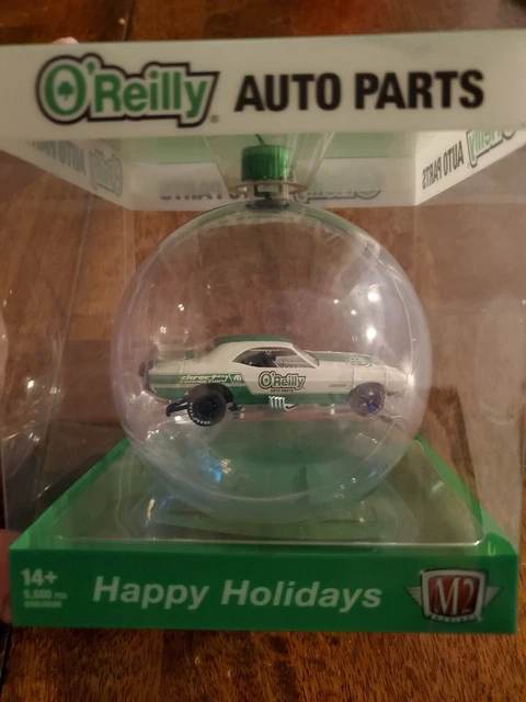 2023 M2 MACHINES O'Reilly Exclusive Christmas Ornament 1971 Dodge