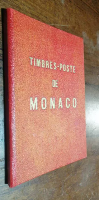 LIBRO: •	Catalogue/Timbres Poste de Monaco/Catalogue spécialisé des Timbres de