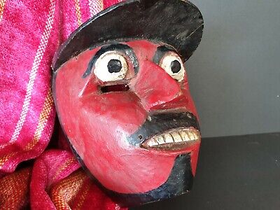 Old Javanese Carved Wooden Dance Mask …wonderful collection item 3