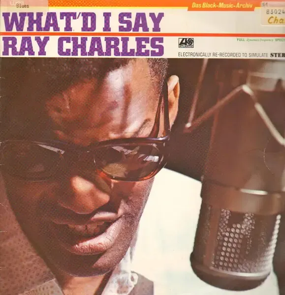 Ray Charles Whatd I Say NEAR MINT Atlantic Vinyl LP