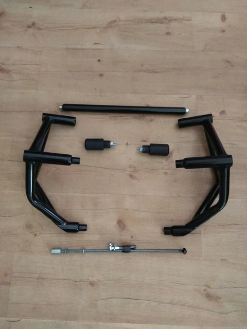 Crash cage Honda CBR f4iSPORT + Subcage Stunt Passenger Pegs + 12bar Stunt.