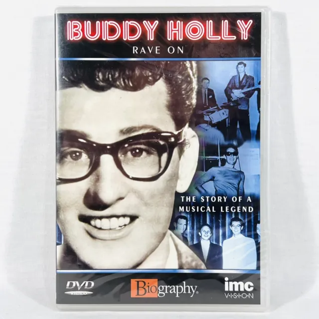 Buddy Holly: Rave On, The Story of a Musical Legend - DVD, New and Sealed