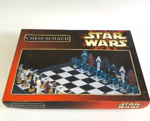 Star Wars Chess Set 1999 Schach Vintage