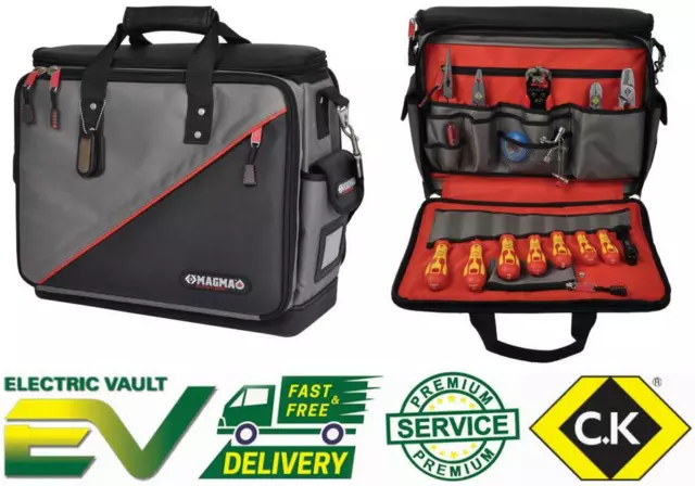 CK Magma Technicians / Electricians Tool Case Plus - Sac - Base en caoutchouc MA2632 2