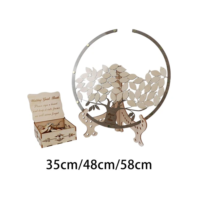 Kate Aspen Libro Ospiti Matrimonio Alternativo - Globo In Legno Con Aerei, Idea Regalo Originale - Foto 11