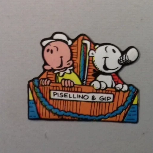 Plasteco, sagoma Pisellino e Gip, Mio Regala 1988.