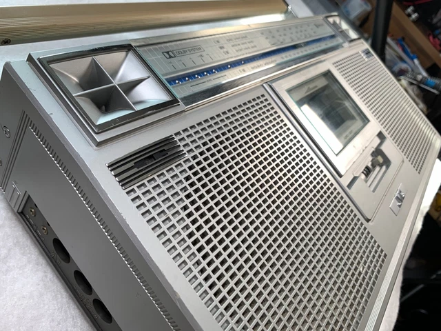 JVC RC-656 BOOMBOX. Vintage Radio Cassette. Refurb'd New belts. RC656 ...