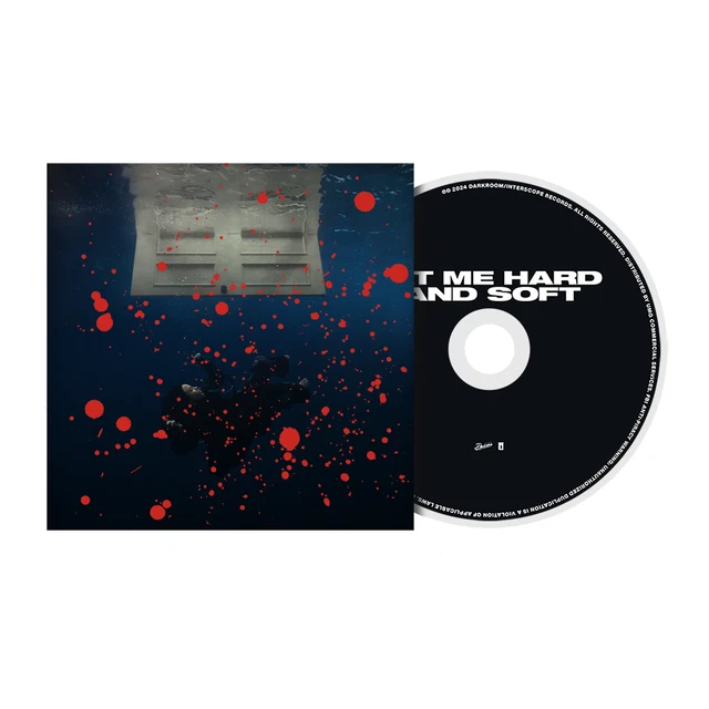 BILLIE EILISH HIT ME HARD AND SOFT (2024) SPLATTER PAINT CD