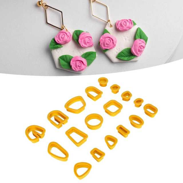 POLYMER CLAY CUTTERS Earring Hooks Cards Jump Rings Clay Earring