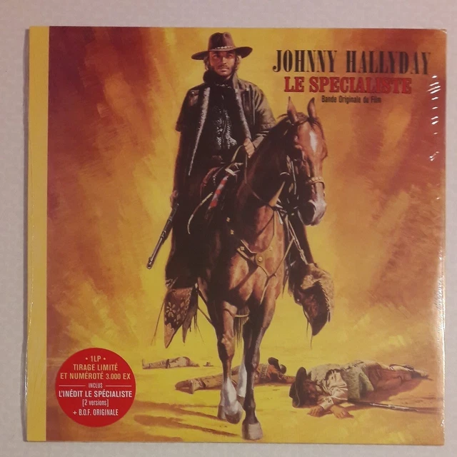 Johnny Hallyday "Le Spécialiste"  LP 33 T vinyle neuf scellé numéroté 3000 ex