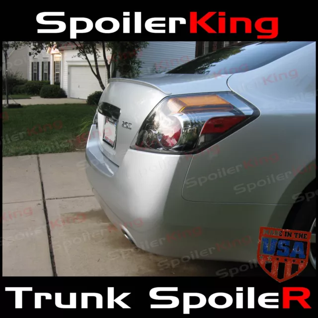 Rear Trunk Lip Spoiler Wing (Fits: Nissan Altima 2007-2012 4dr) SpoilerKing 244L