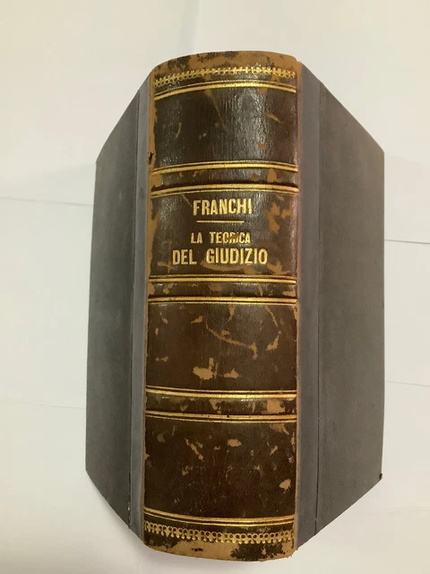 Su La Teorica Del Giudizio 1871