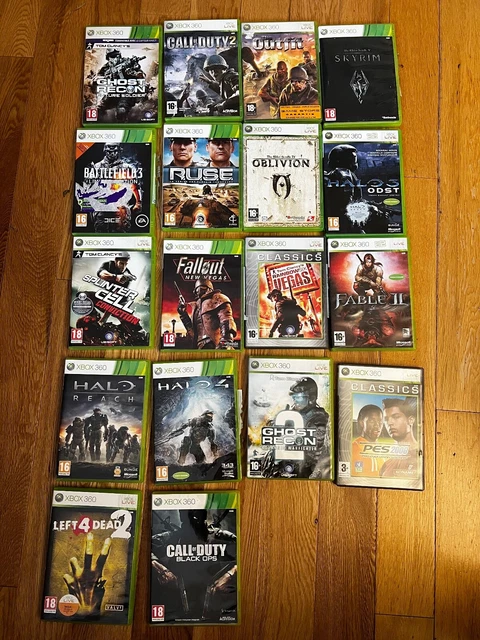 Vends lot de 12 jeux XBOX 360 - Jeux vidéo