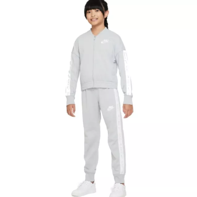 NIKE GIRLS KIDS Tracksuit Jogging Bottoms (Grey) Ages 8-10 Years - BNWT  £18.99 - PicClick UK