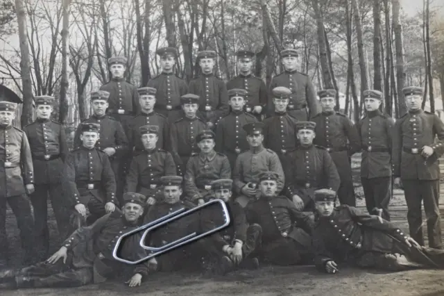 b#751 Foto-AK: Oberhofen Elsass Übungsplatz Infanterie-Regiment Nr. 132