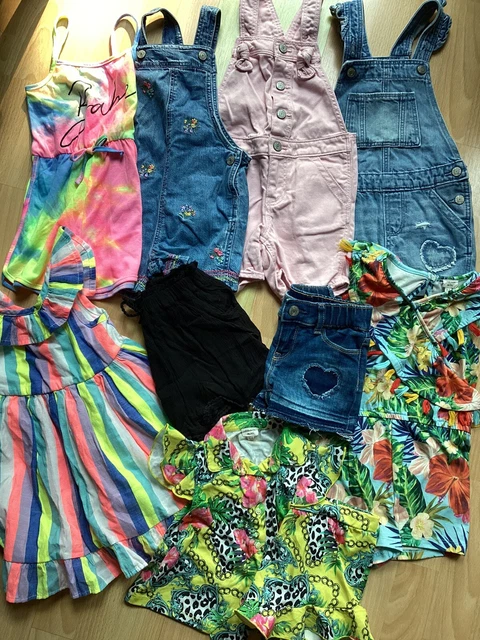 Pacchetto ragazze GAP River Island Next - Abito tute pantaloncini età 2-3/98 cm