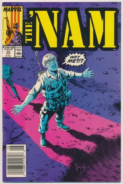 The 'Nam #33 Comic Book - Marvel Comics!